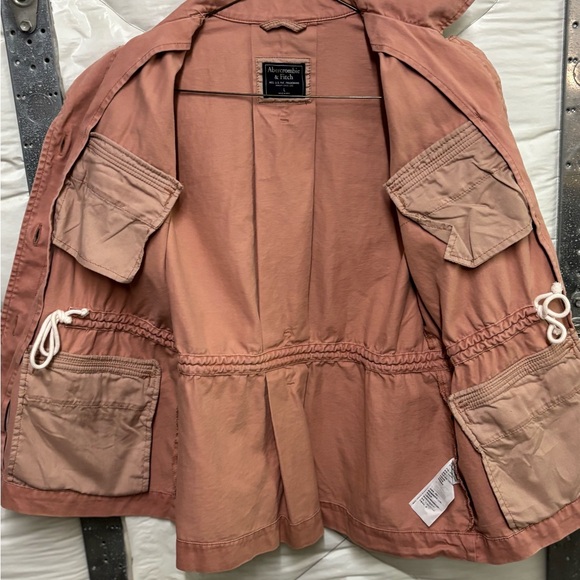 Vintage Abercrombie Fitch utility jacket Women’s Large L Retro vintage 90’s - Picture 2 of 11